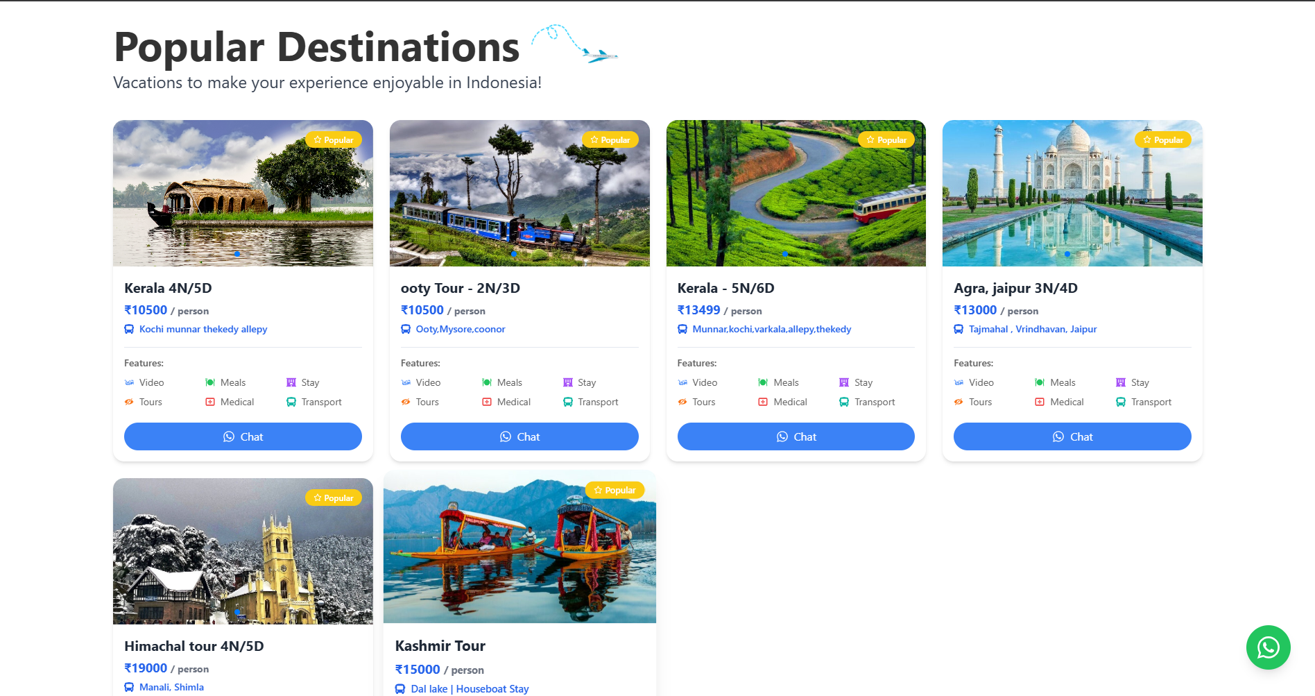 WoyTrip – Budget-Friendly Tour Package Booking Website